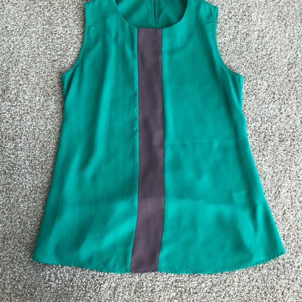 Sleeves Tank with Ruffle Detail